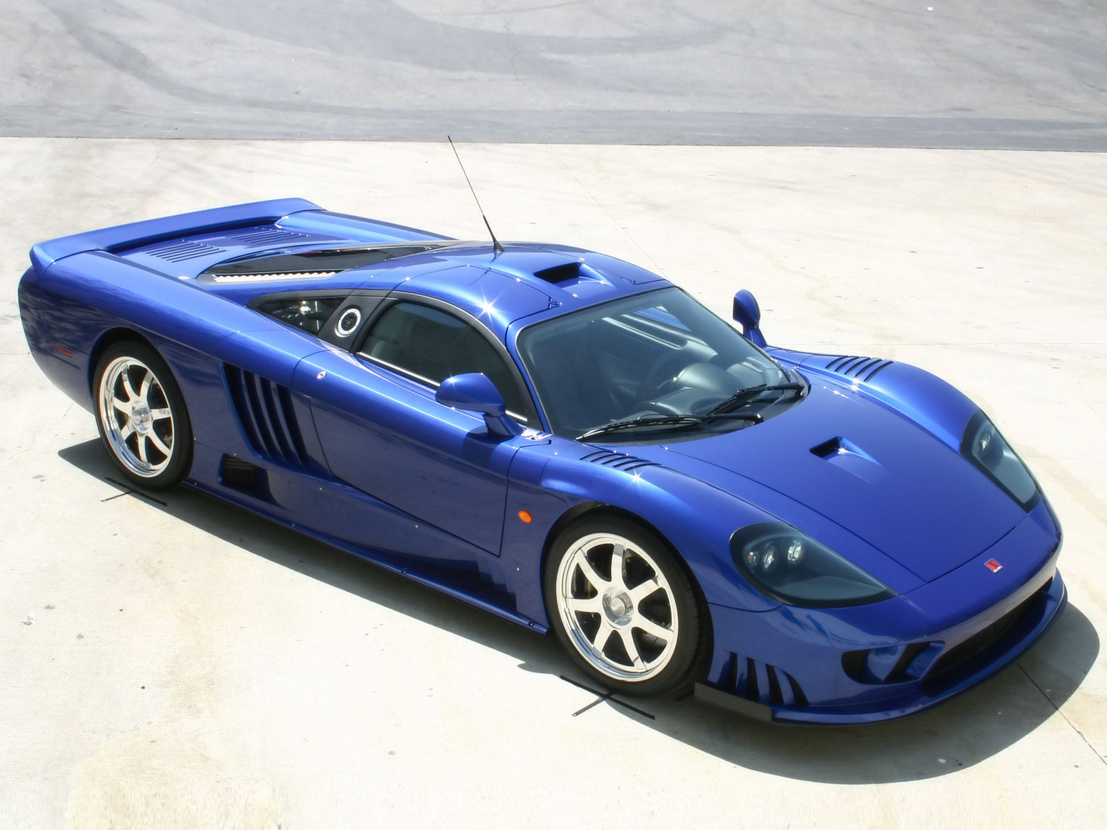 Wallpapers Cars Saleen saleen 3 blue