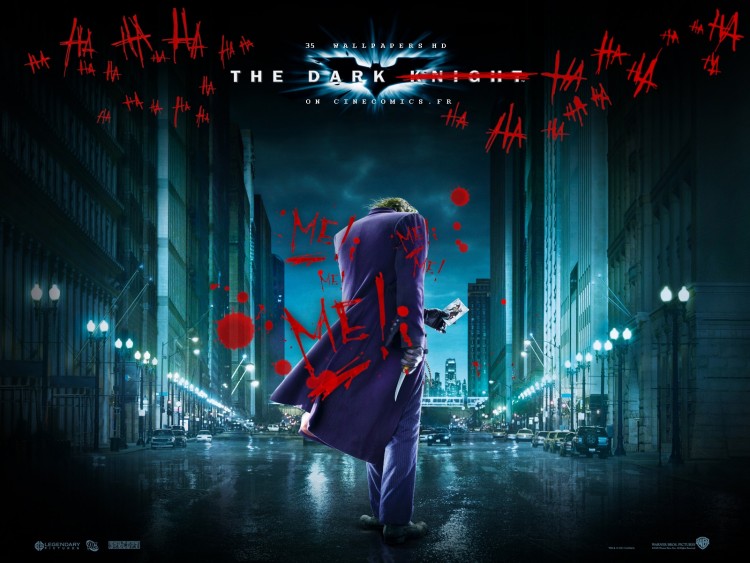 Fonds d'cran Cinma Batman - The Dark Knight Batman the dark Knight: Sign le Joker