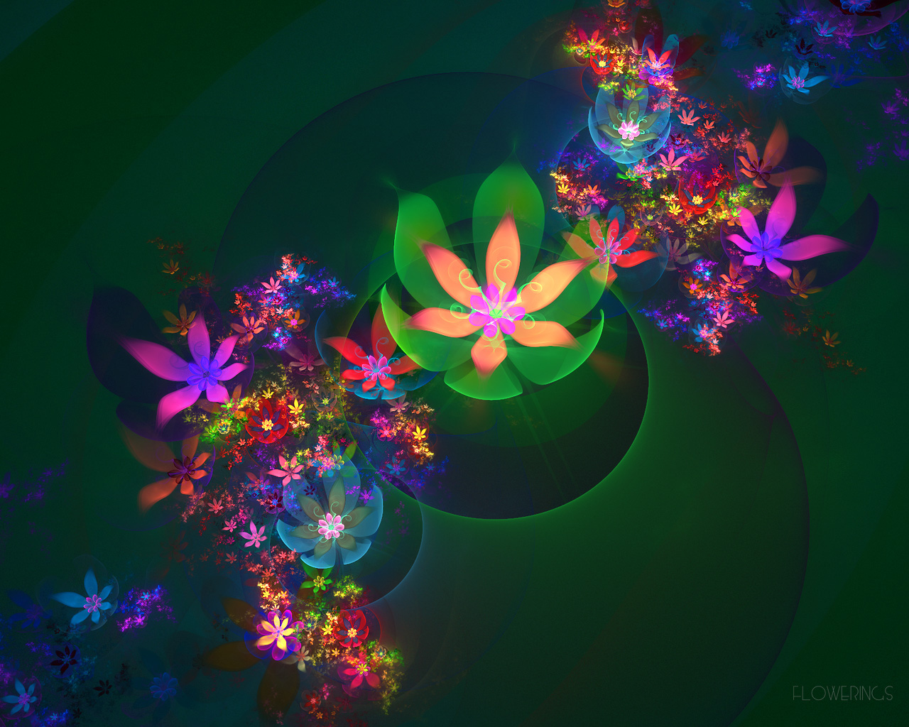 Wallpapers Digital Art Fractals, Kaleidoscope 