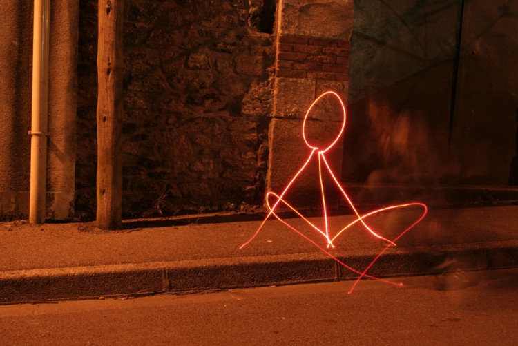 Fonds d'cran Abstrait - Art Lumire neon