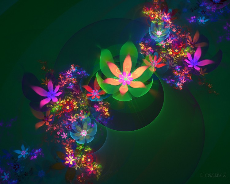 Wallpapers Digital Art Fractals, Kaleidoscope Wallpaper N208362