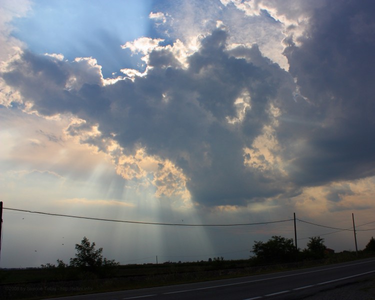 Fonds d'cran Nature Ciel - Nuages Sunbeams