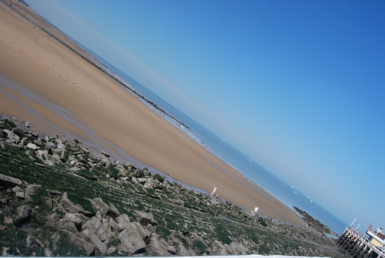 Fonds d'cran Voyages : Europe Belgique Plage d'Ostende