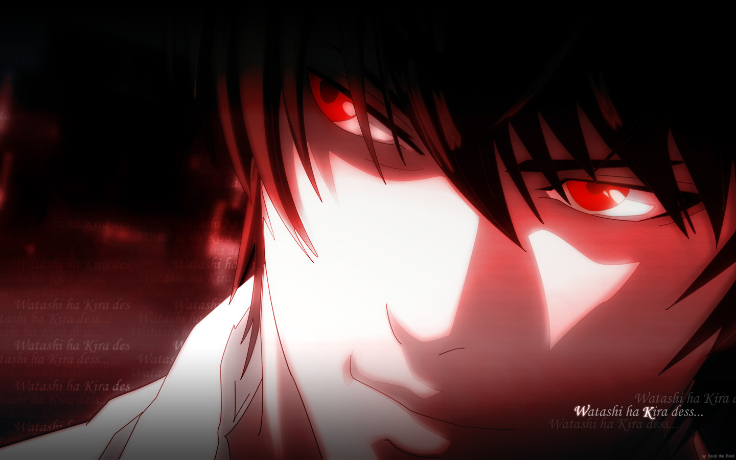 Wallpapers Manga Death Note Kira SAMA 16x9