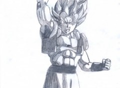 Fonds d'cran Art - Crayon gogeta