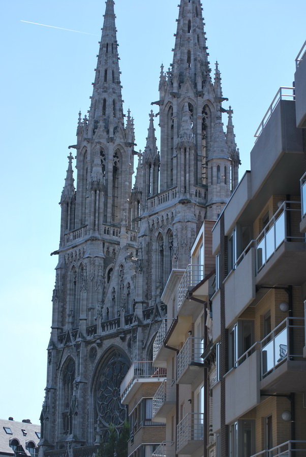 Wallpapers Constructions and architecture Religious Buildings Eglise  Ostende