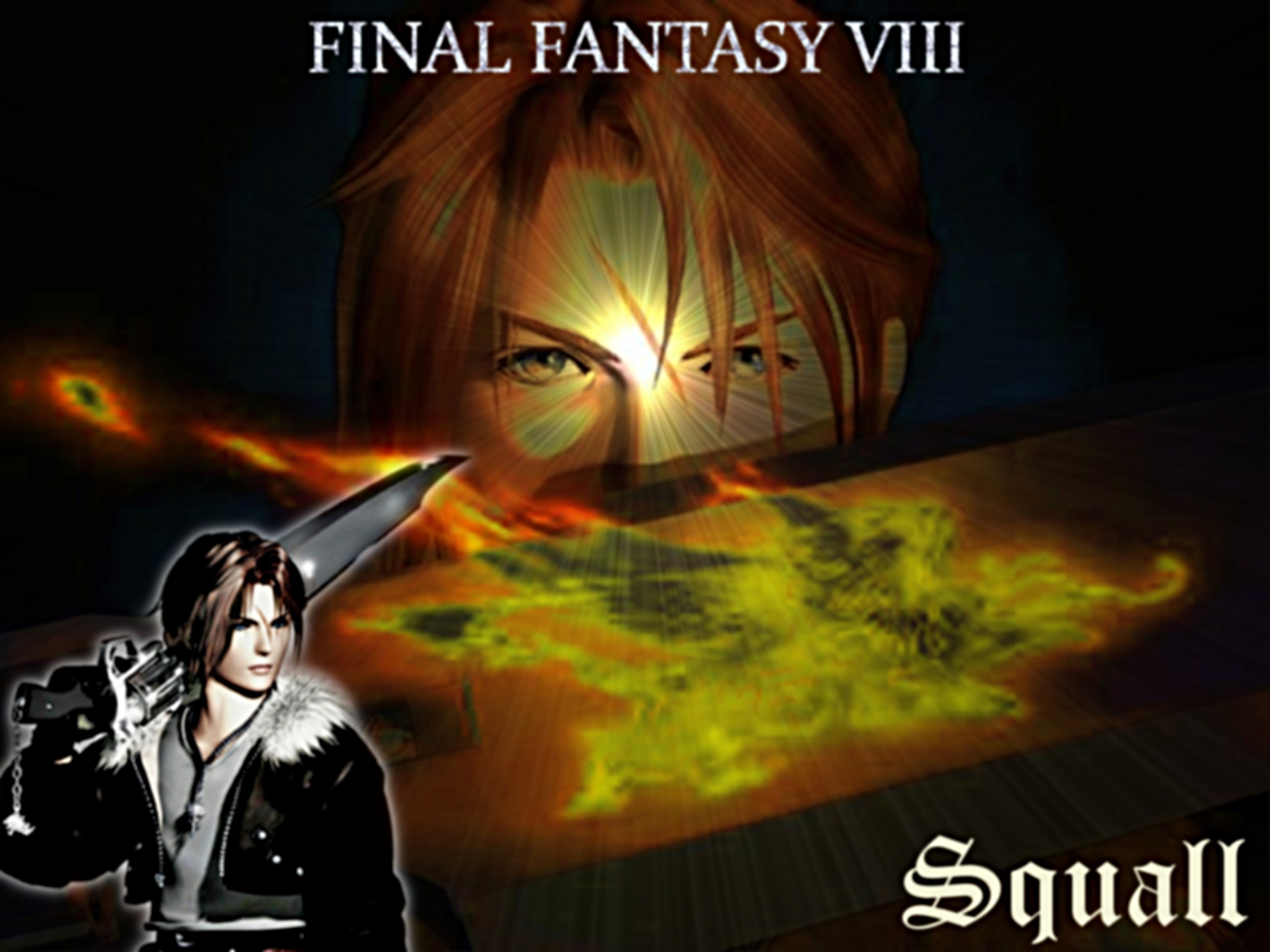 Fonds d'cran Jeux Vido Final Fantasy VIII Squall