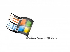 Fonds d'cran Informatique Windows Fusion 98 Vista