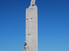 Wallpapers Trips : Europ Statue prs de la plage d'Ostende