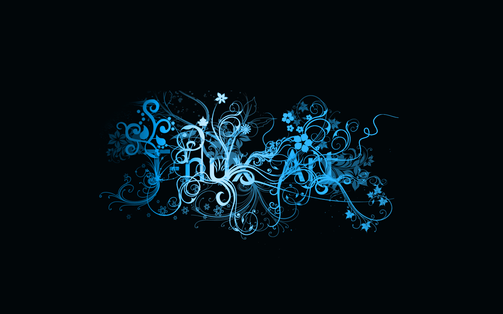 Wallpapers Digital Art Names - Nicknames T-nux Art Blue