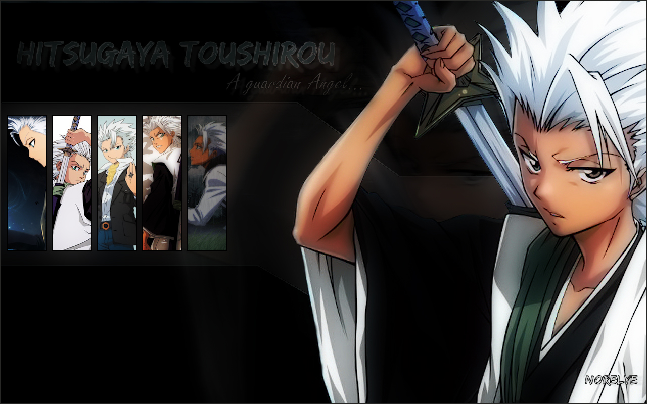 Fonds d'cran Manga Bleach Citaine Hitsugaya Toushirou