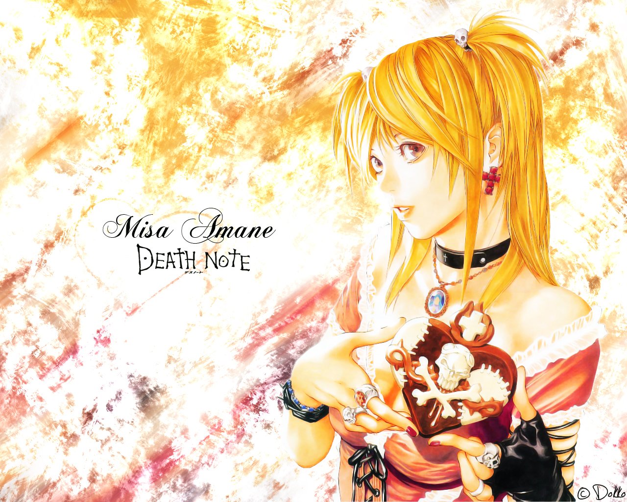 Fonds d'cran Manga Death Note Misa Amane