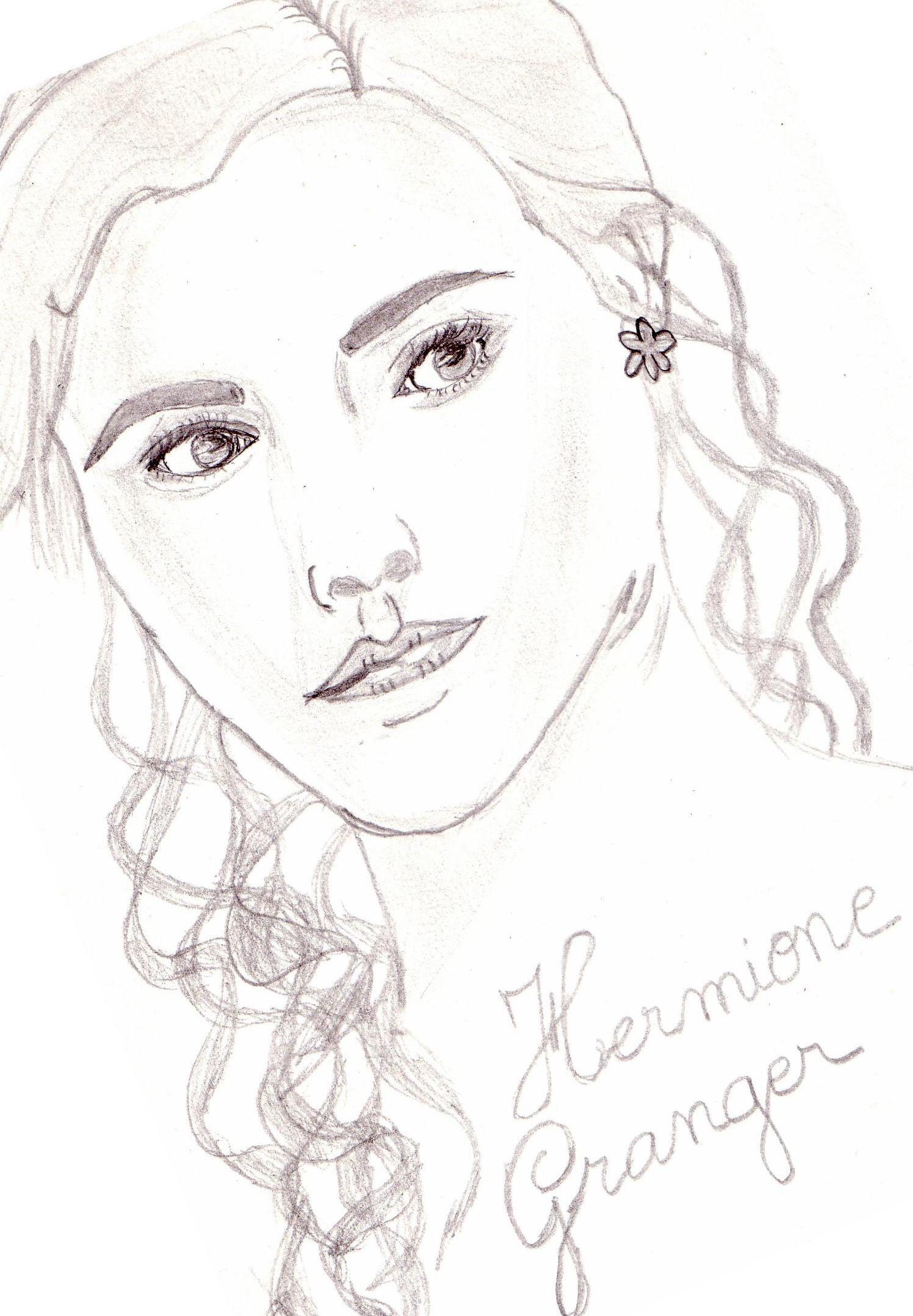 Fonds d'cran Art - Crayon Portraits Hermione