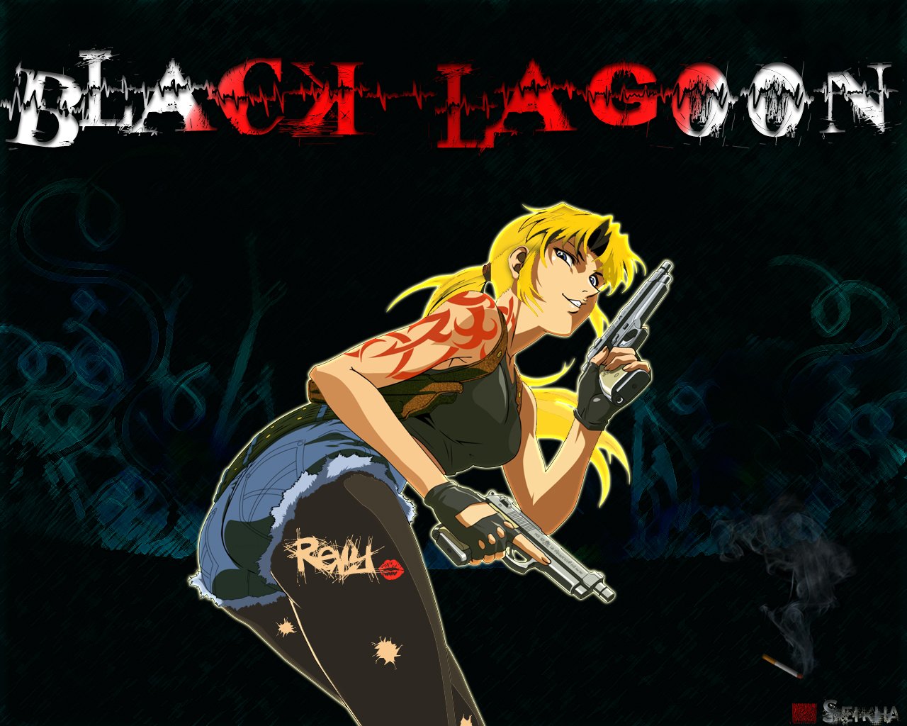 Wallpapers Manga Black Lagoon Revy's Twin