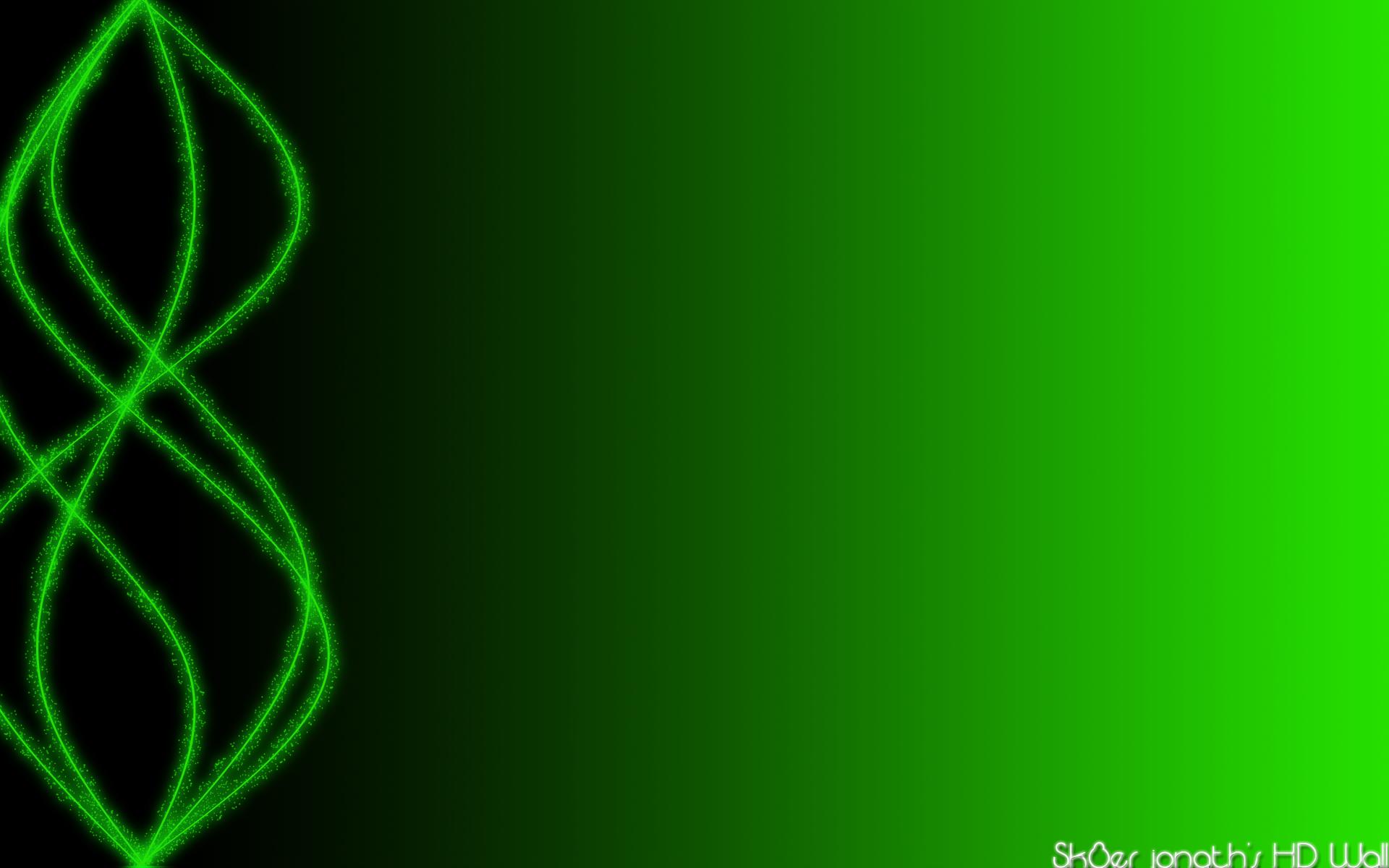 Fonds d'cran Art - Numrique Abstrait Sk8erjonath's HD Wall - Green Neon Lines