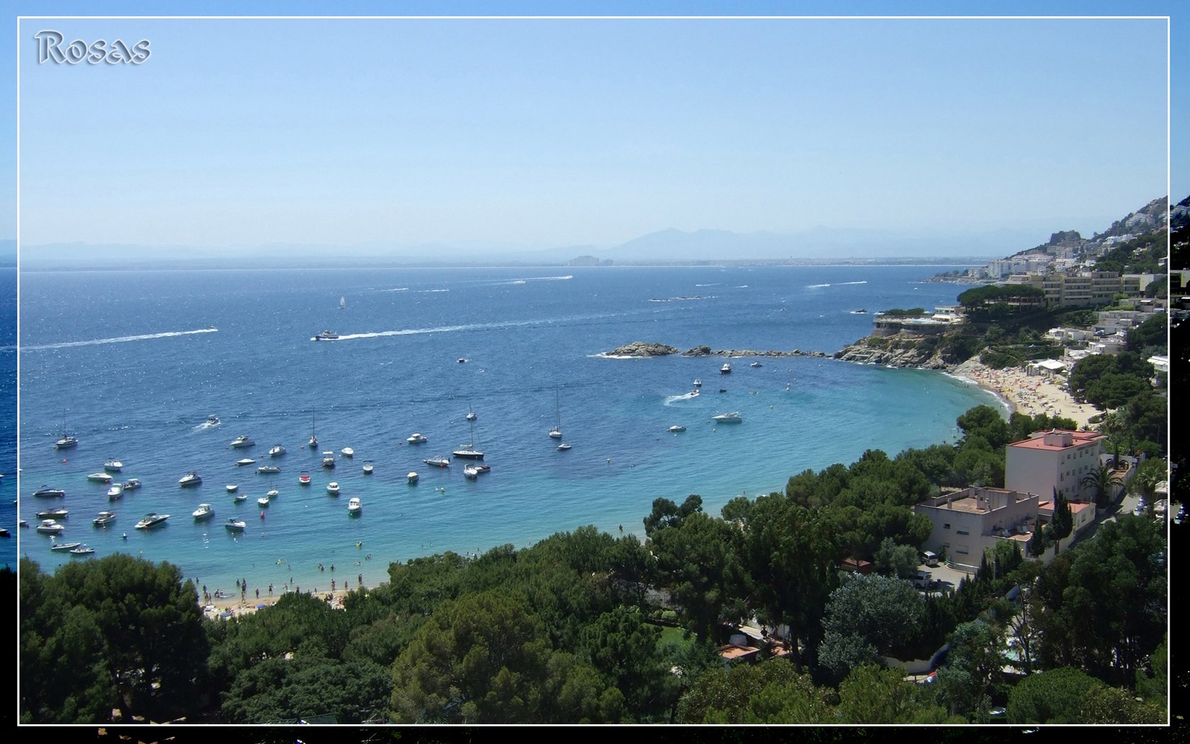 Fonds d'cran Voyages : Europe Espagne Baie de Rosas