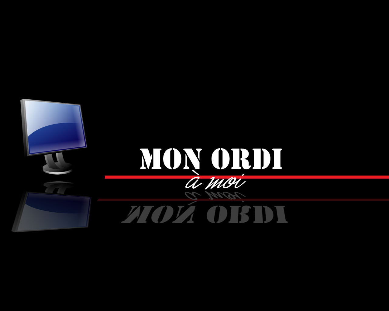 Fonds d'cran Informatique Divers mon ordi 2