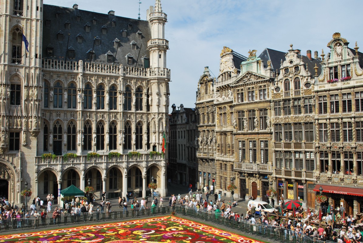 Wallpapers Trips : Europ Belgium Maisons de la place de Bruxelles