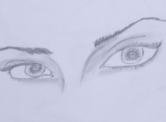 Wallpapers Art - Pencil Yeux