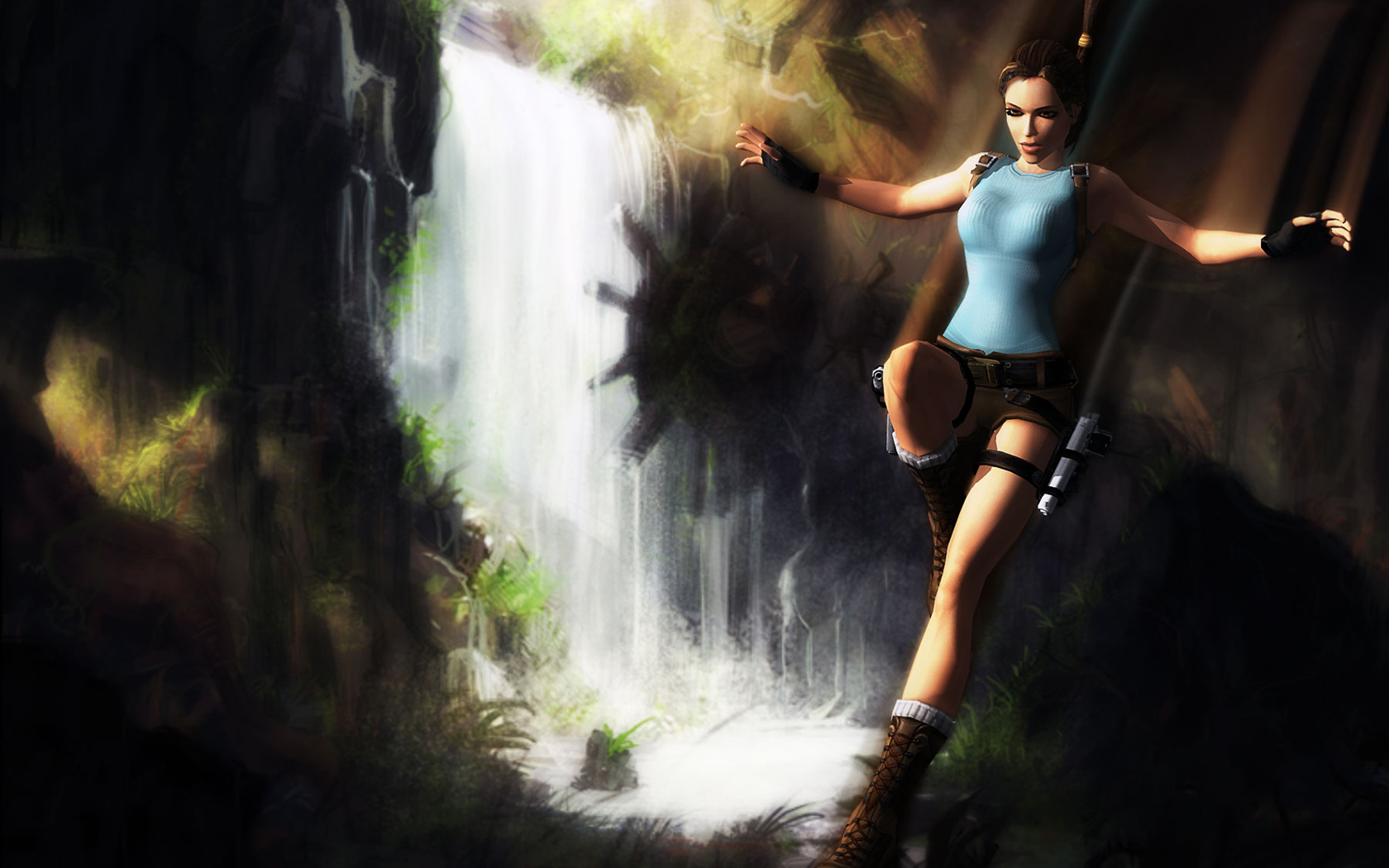 Fonds d'cran Jeux Vido Tomb Raider Anniversary Tomb Raider Anniversary