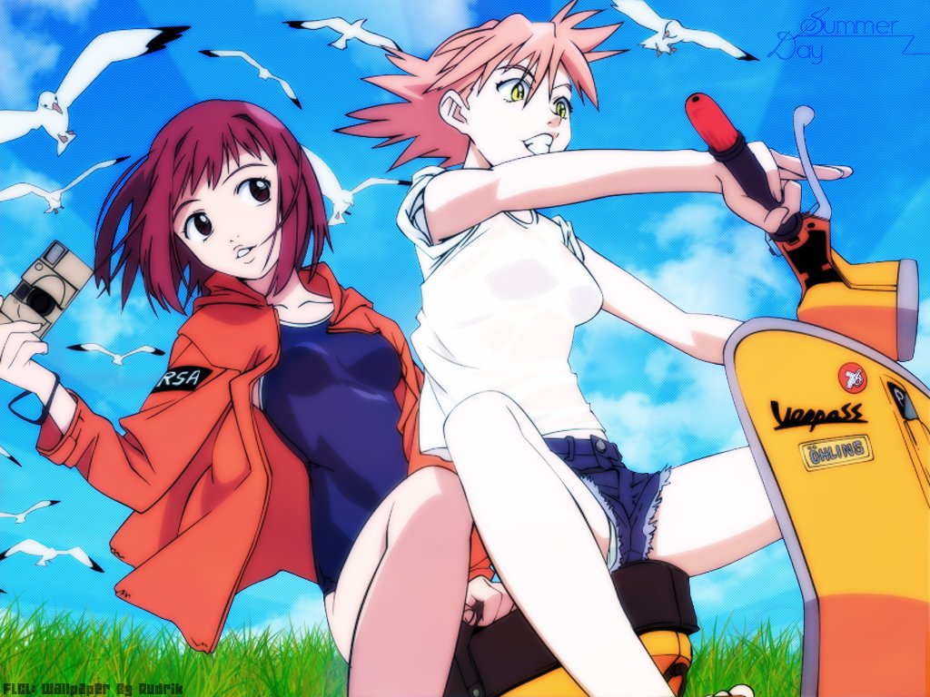 Wallpapers Manga Fooly Cooly FLCL Summer Day