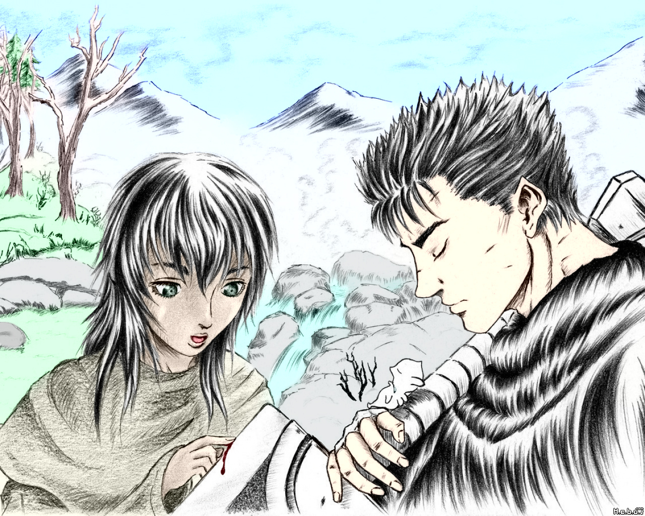 Fonds d'cran Manga Berserk berserk