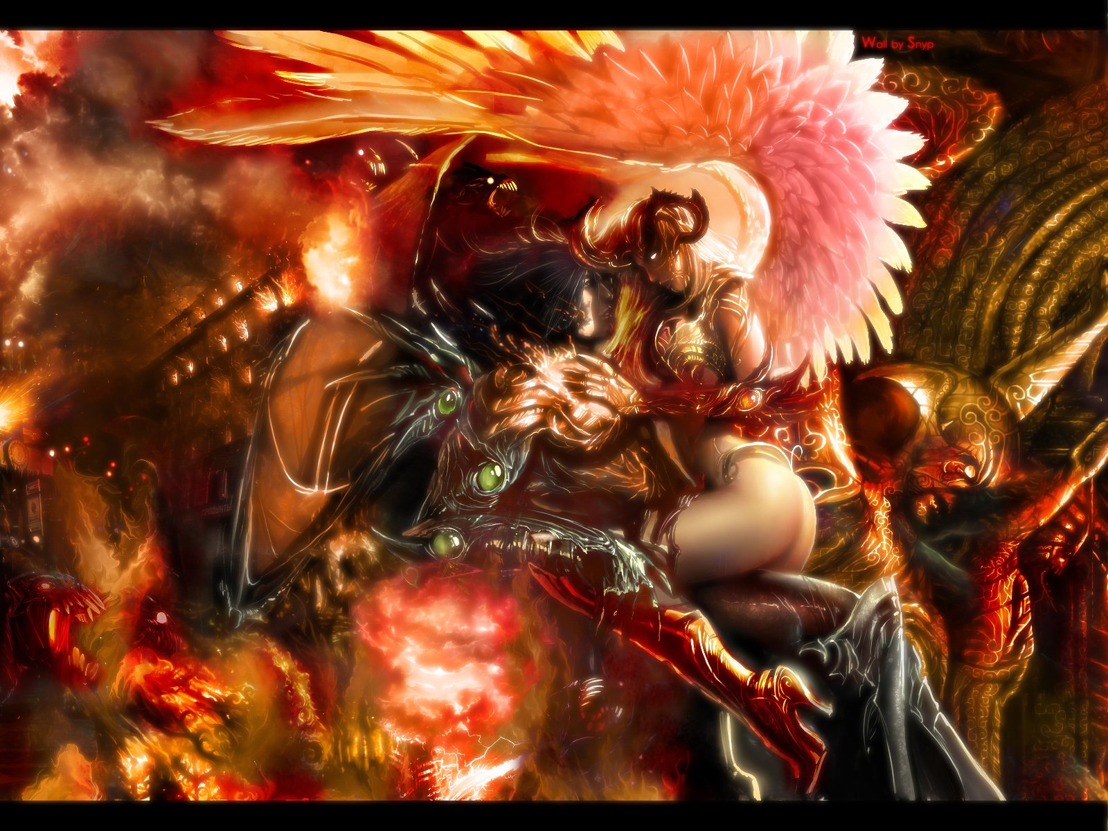 Wallpapers Digital Art Hell Angelic Darkness