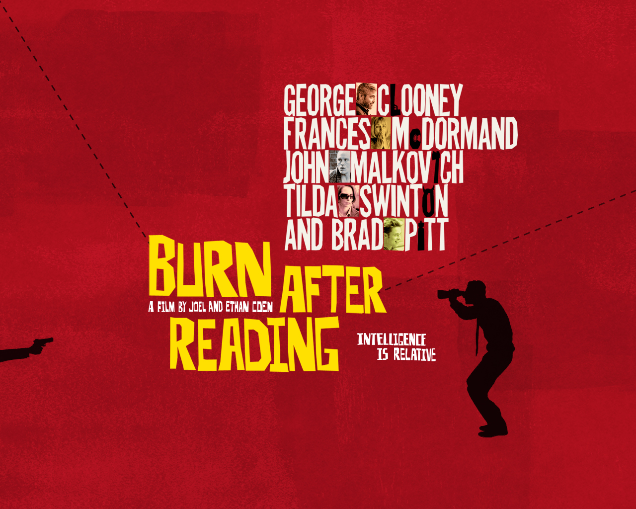 Fonds d'cran Cinma Burn After Reading 