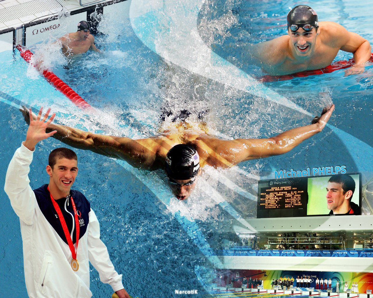 Wallpapers Sports - Leisures Swimming Michael PHELPS