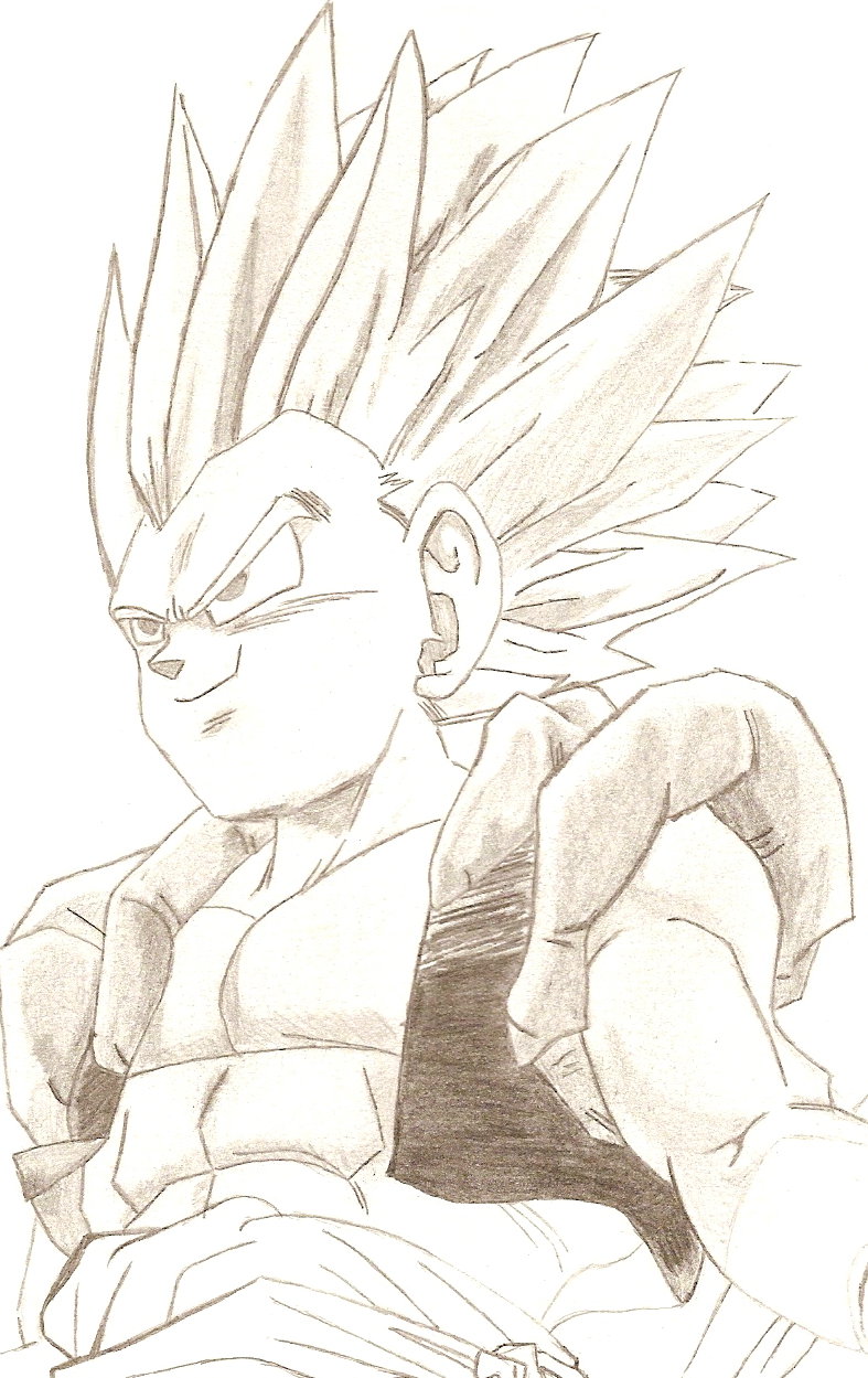 Wallpapers Art - Pencil Manga - Dragon Ball Z gotrunks