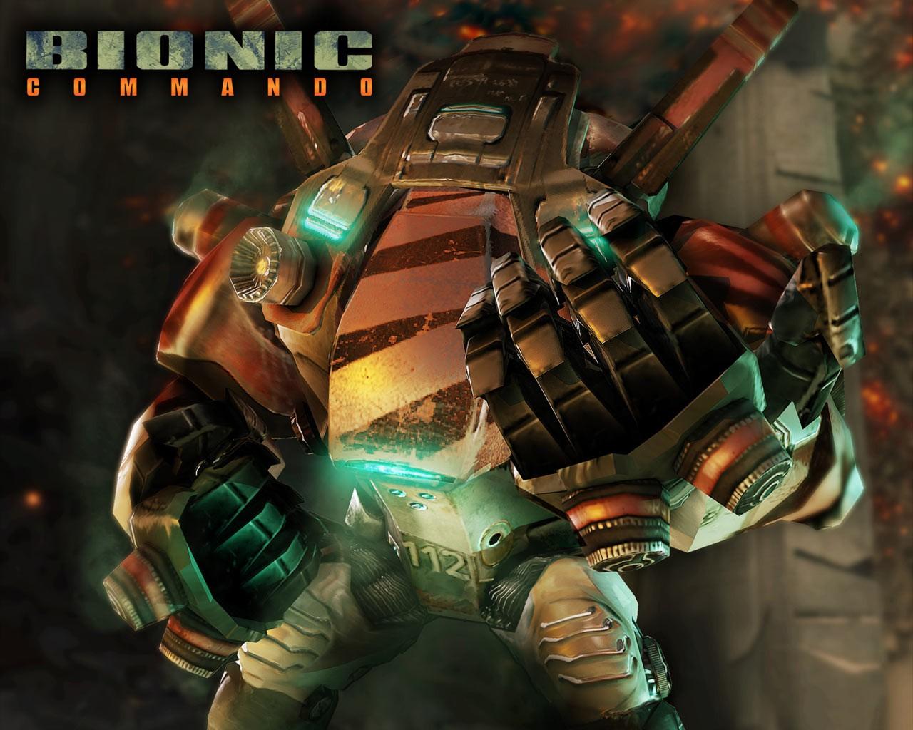 Fonds d'cran Jeux Vido Bionic Commando 