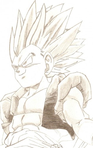 Wallpapers Art - Pencil Manga - Dragon Ball Z gotrunks