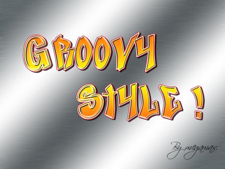 Wallpapers Digital Art Graffitis - Typography groovy style