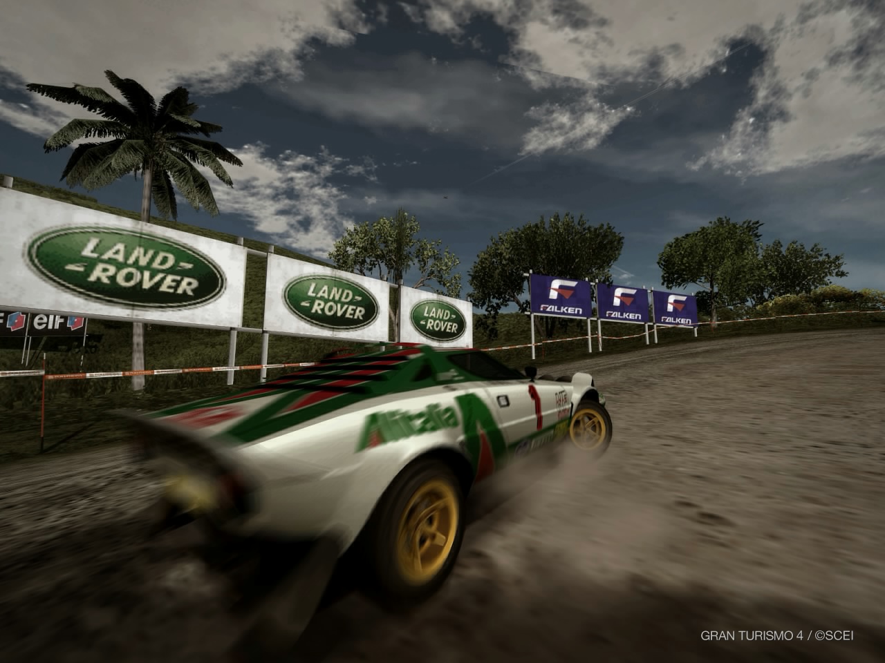 Fonds d'cran Jeux Vido Gran Turismo 4 lancia stratos