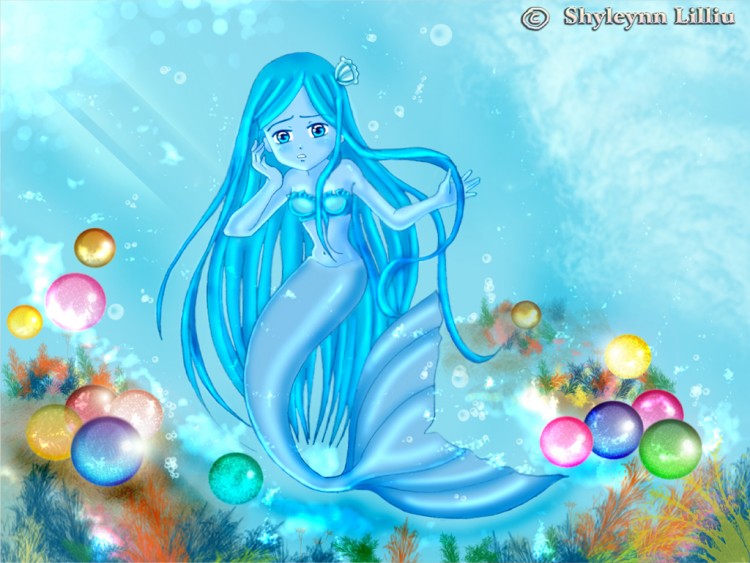 Wallpapers Fantasy and Science Fiction Sirens Sedna Goddess of the sea