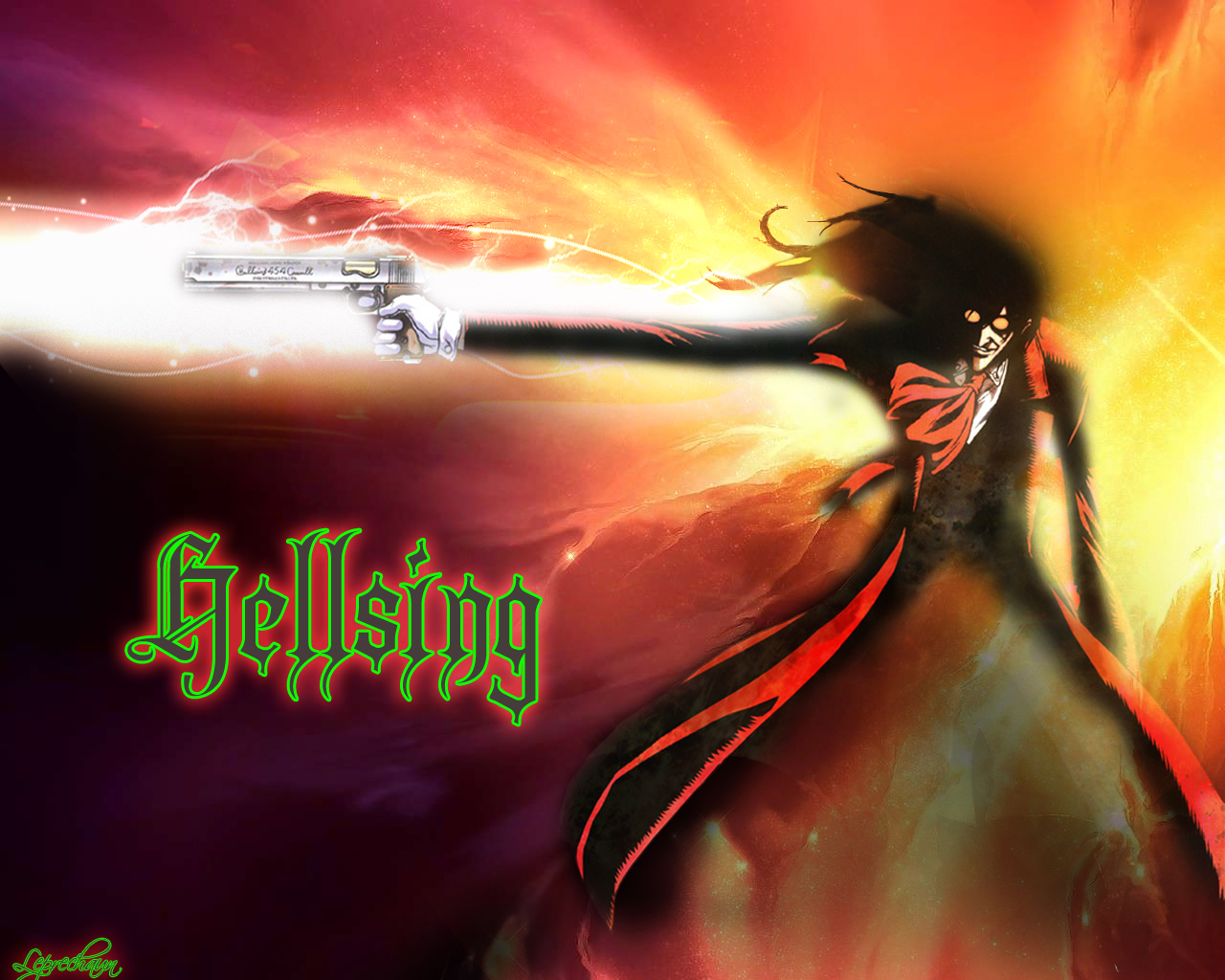 Fonds d'cran Manga Hellsing alucard