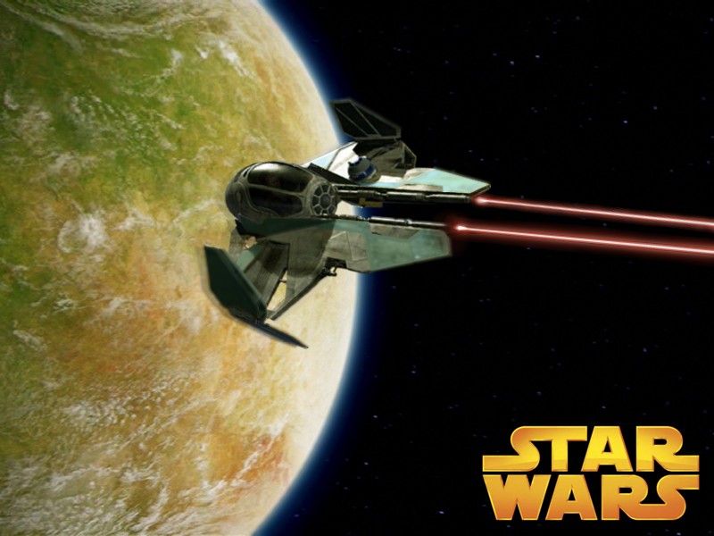 Wallpapers Movies Star Wars Jedi Starfighter vert