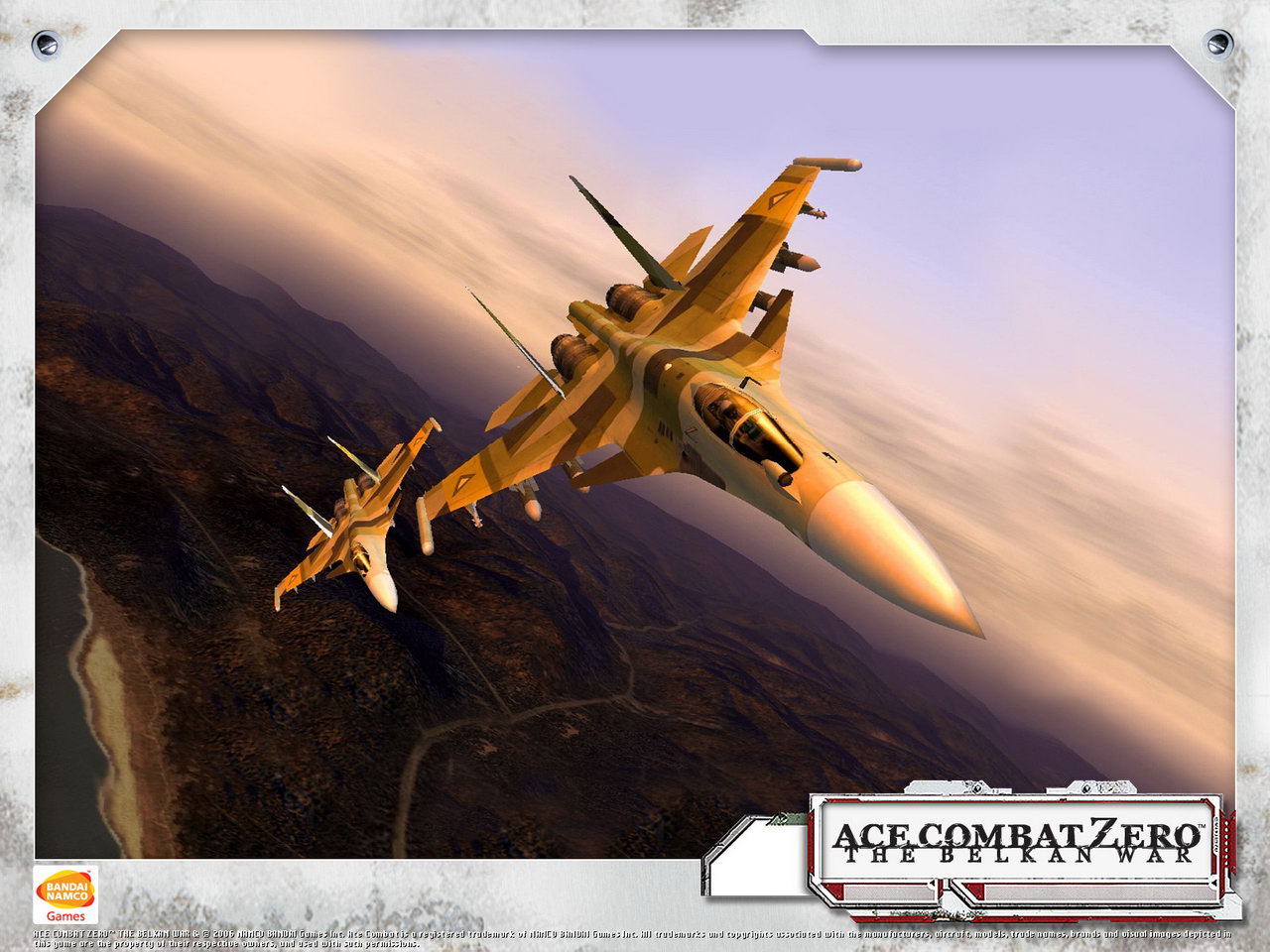 Wallpapers Video Games Ace Combat 0 : The Belkan War 