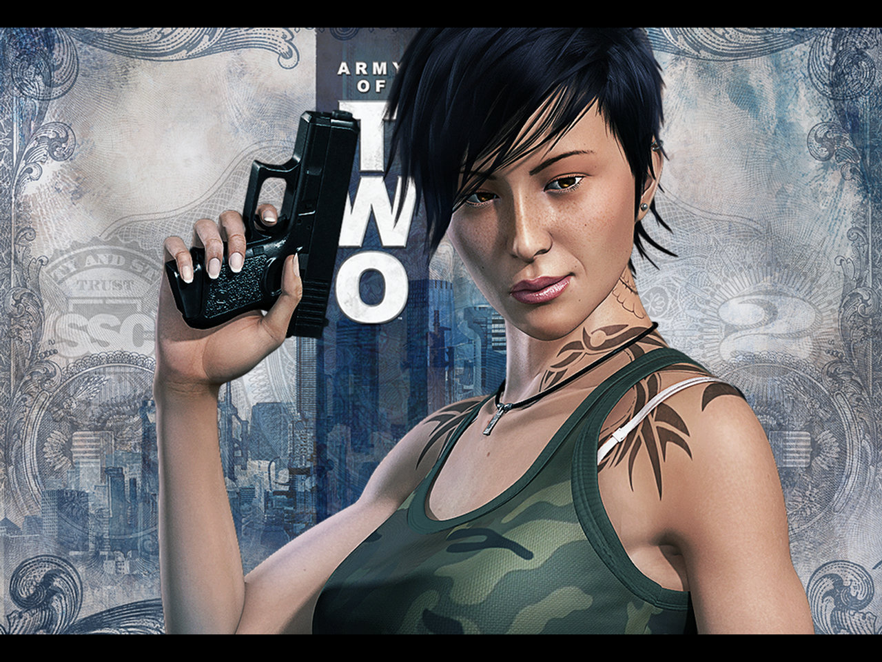 Fonds d'cran Jeux Vido Army of Two 