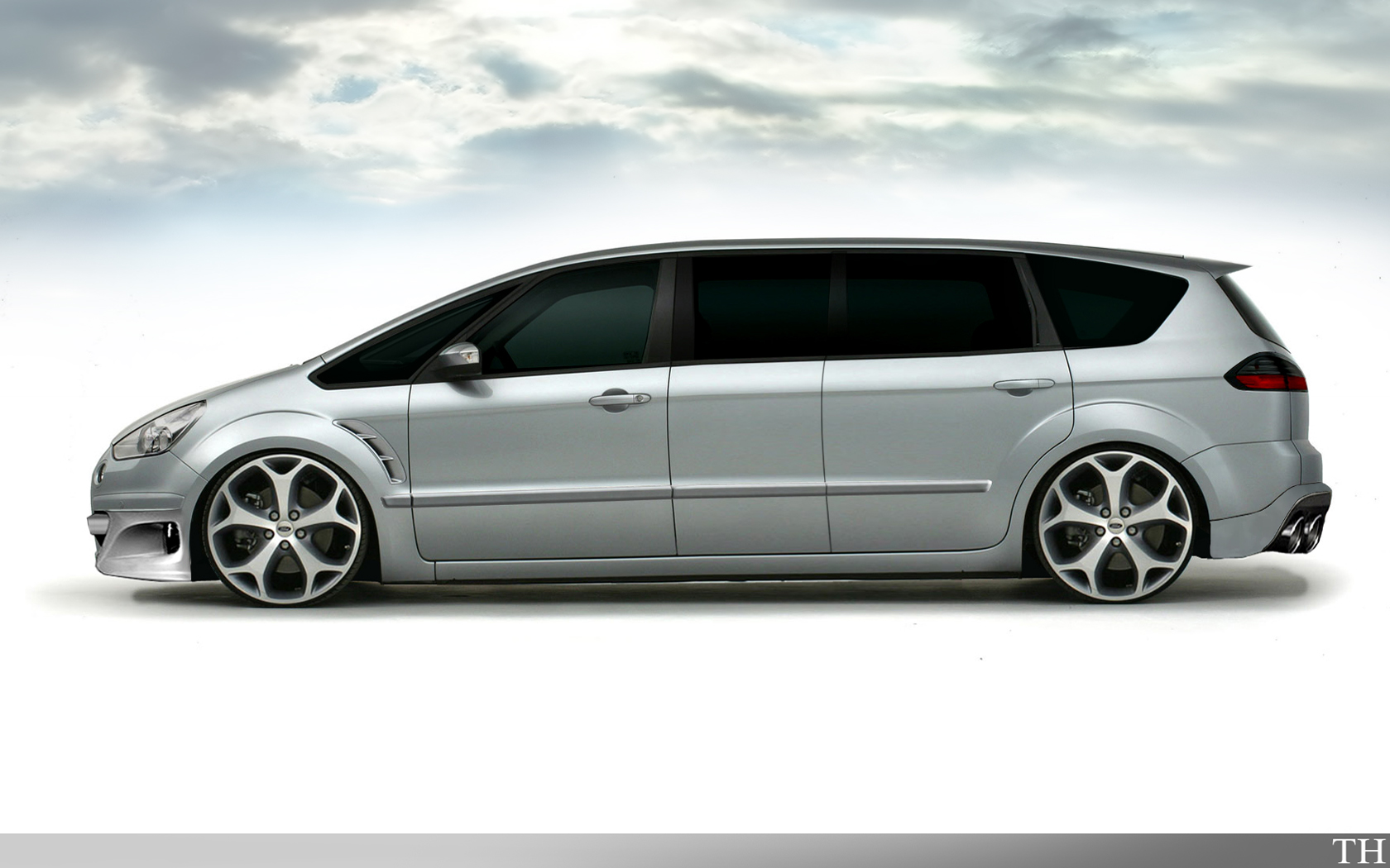 Wallpapers Cars Ford Ford S-MaX Limo by TH