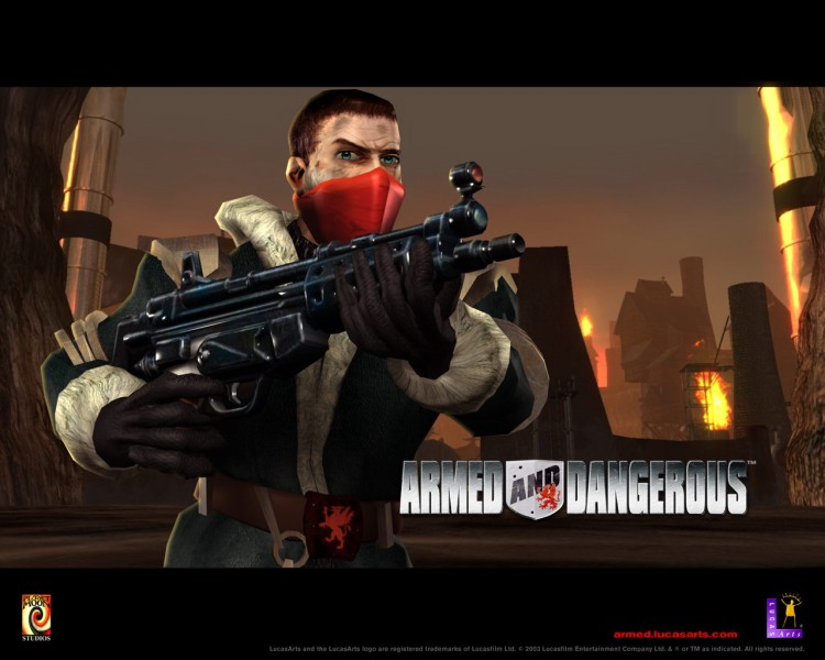 Fonds d'cran Jeux Vido Armed and Dangerous Wallpaper N211178