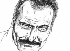 Wallpapers Art - Pencil Brassens