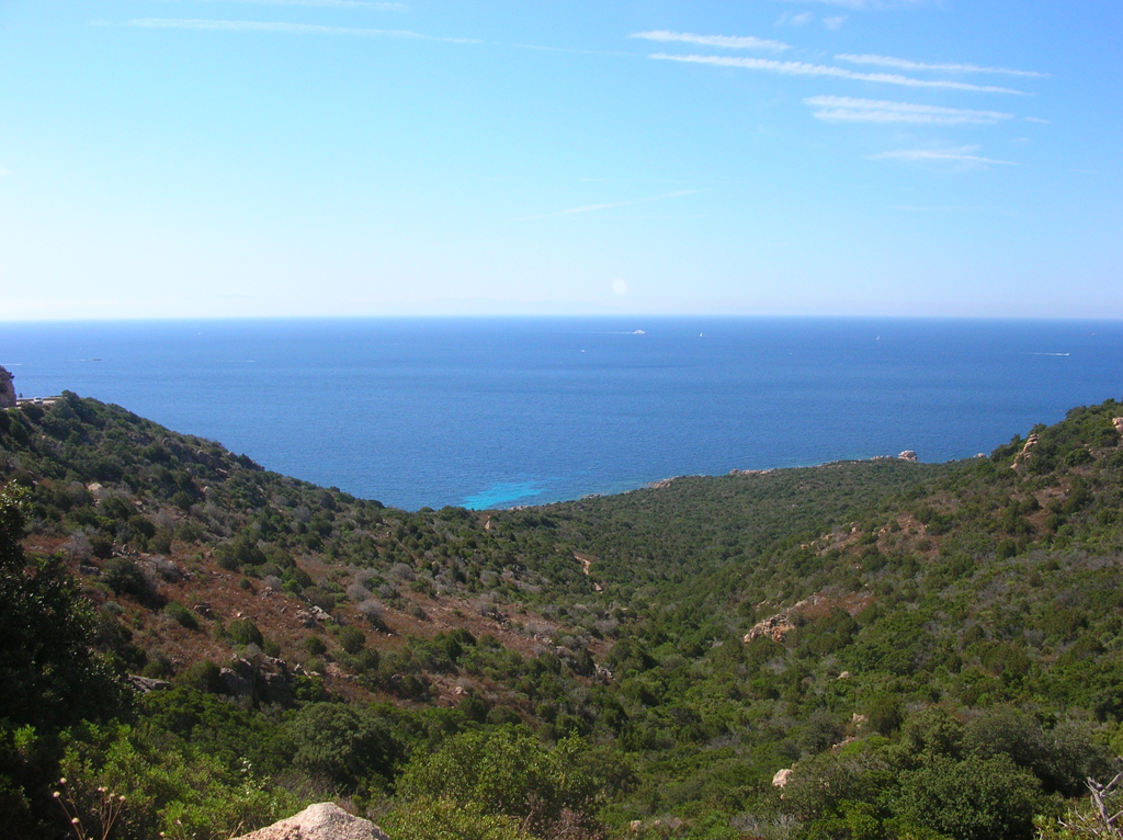 Wallpapers Trips : Europ France > Corsica Vue sur la mer (Corse)