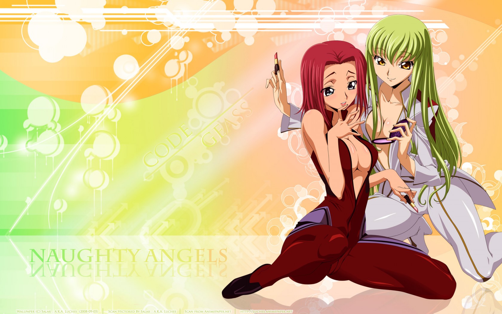 Wallpapers Manga Code Geass naughty angels