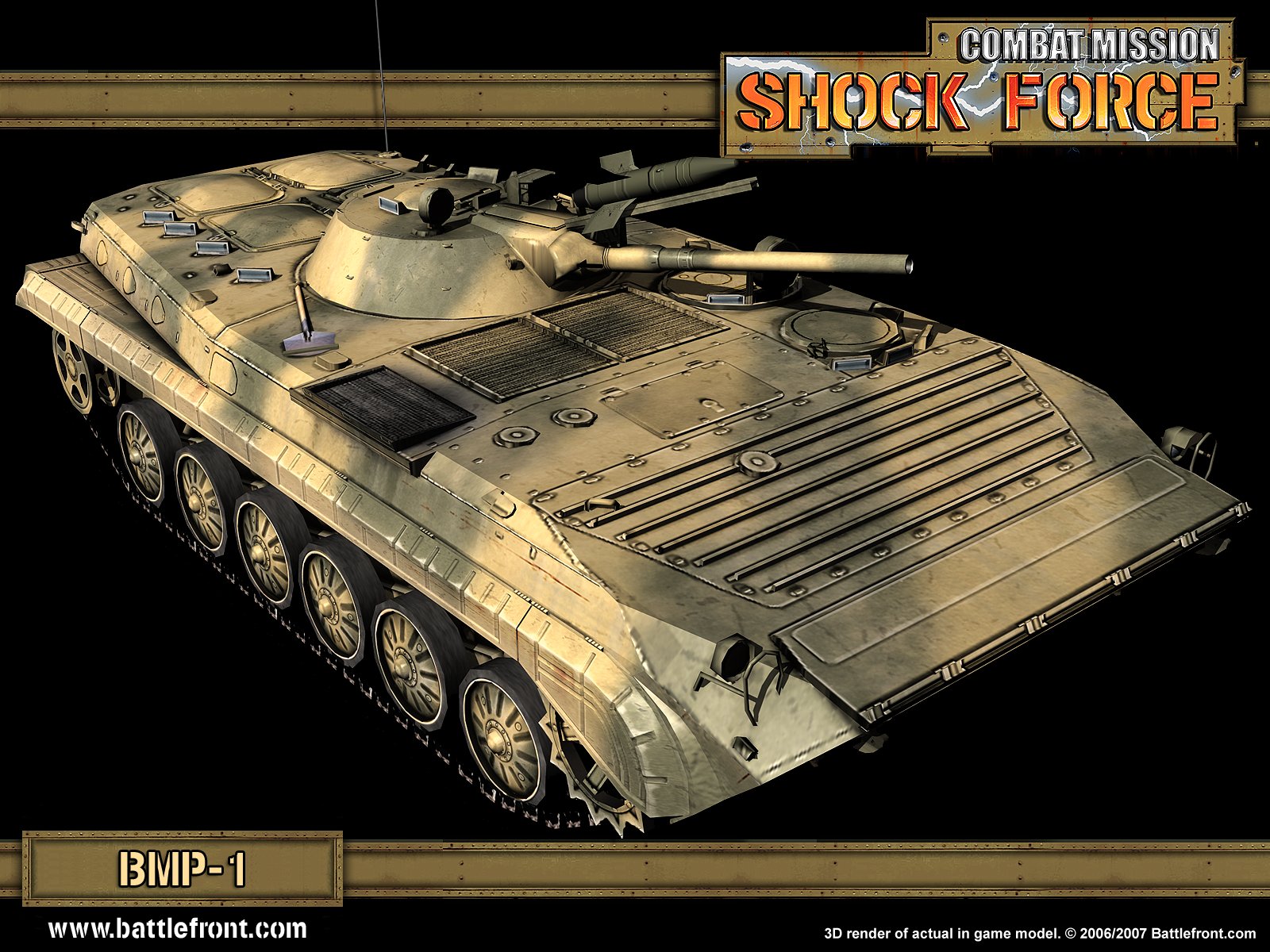 Fonds d'cran Jeux Vido Combat Mission - Shock Force 