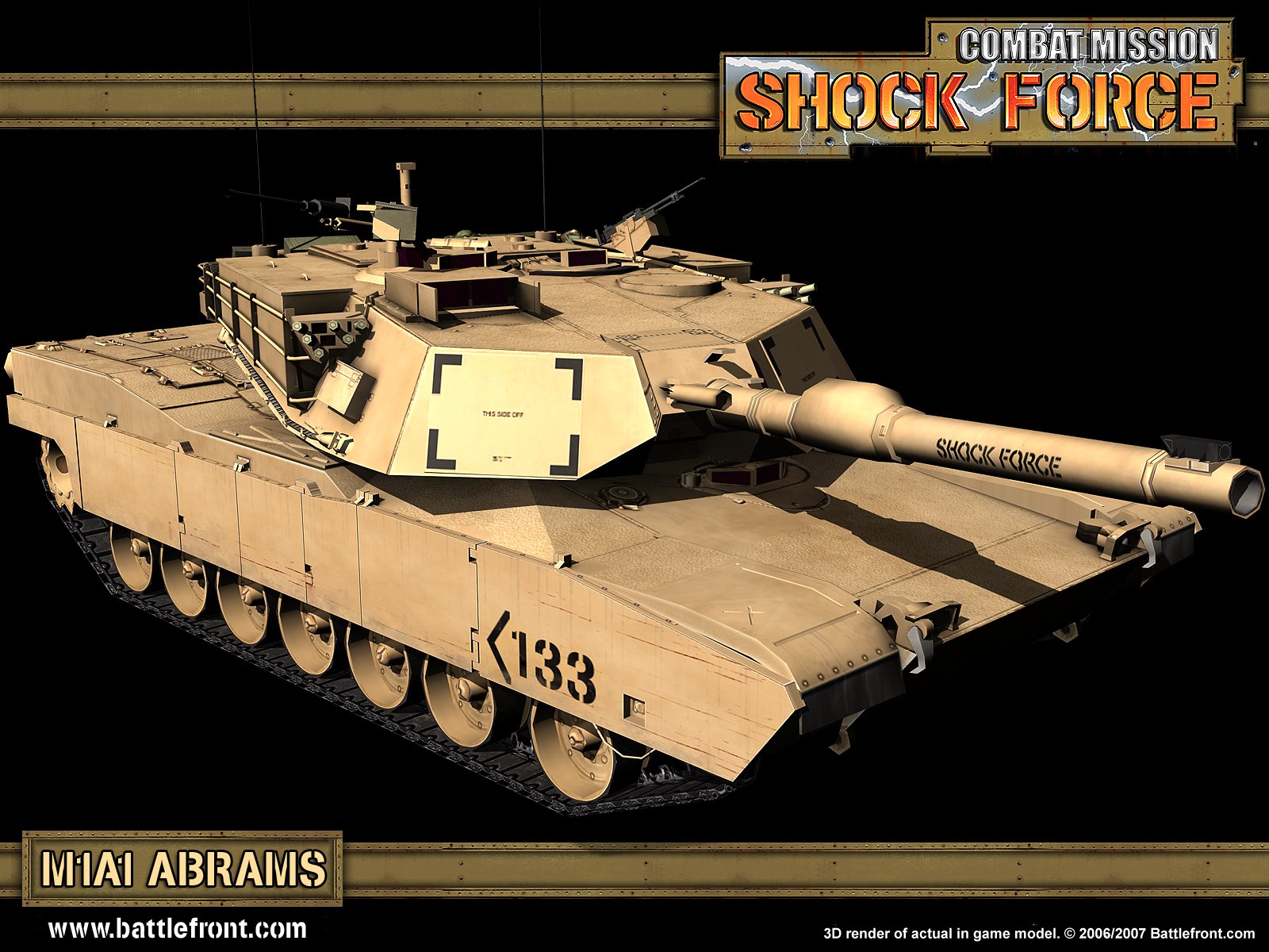 Fonds d'cran Jeux Vido Combat Mission - Shock Force 