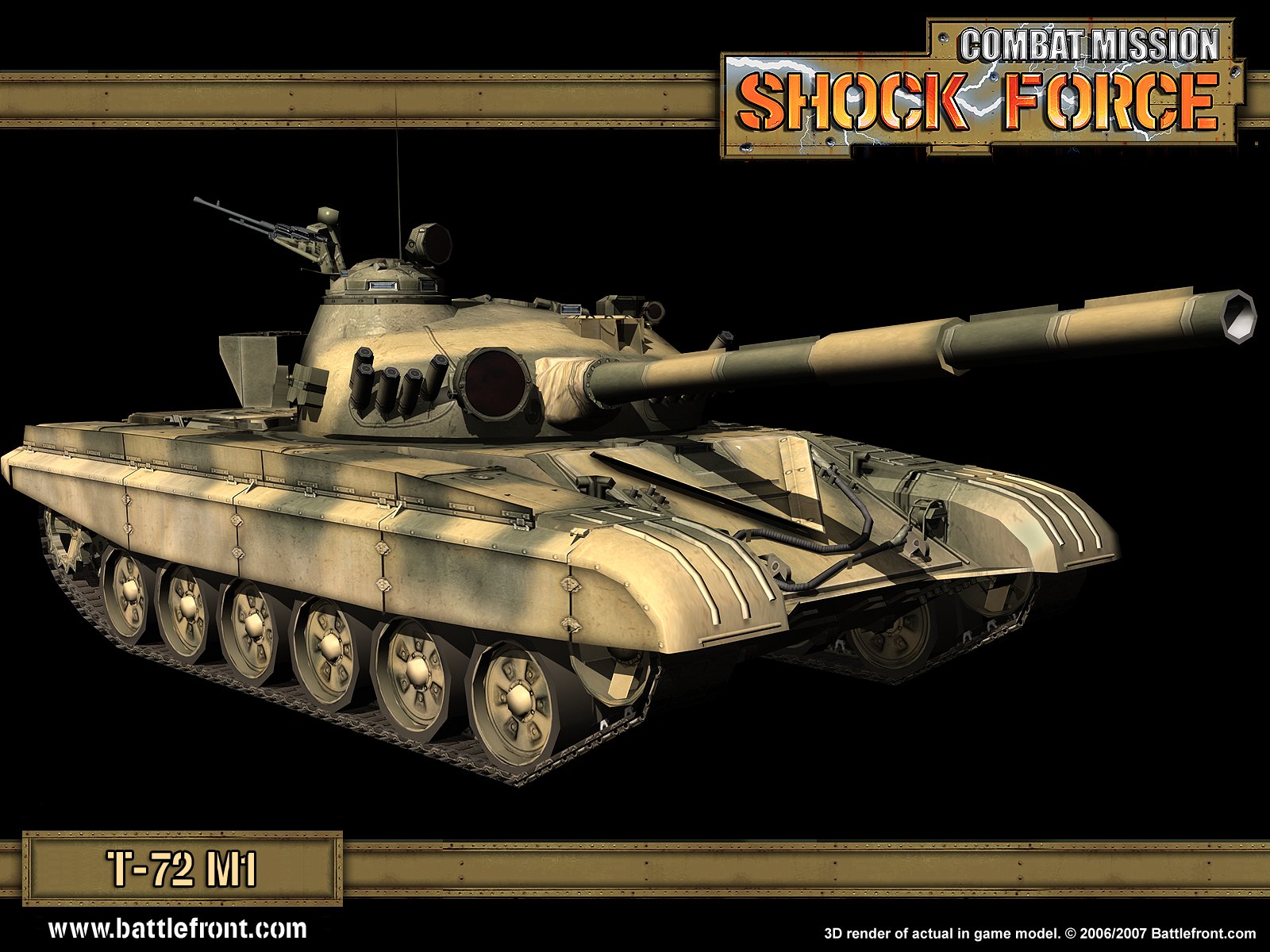 Fonds d'cran Jeux Vido Combat Mission - Shock Force 