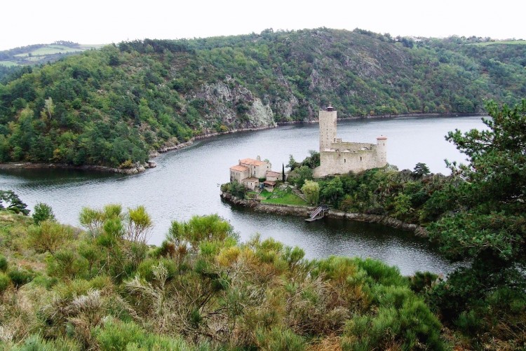 Wallpapers Constructions and architecture Castles - Palace chteau de l'ile de Grangent