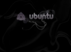 Fonds d'cran Informatique Ubuntu -Violet Smoke-