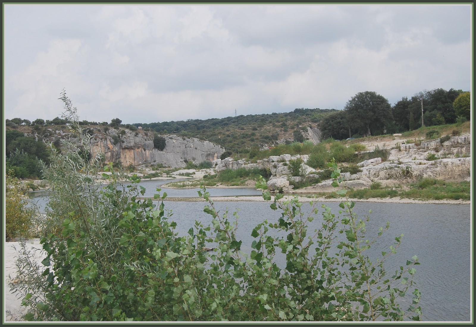 Fonds d'cran Nature Fleuves - Rivires - Torrents Le Gardon  Collias (30)